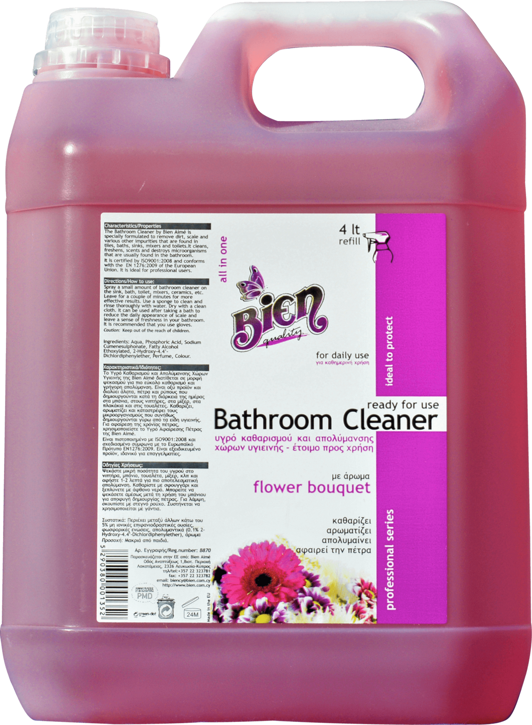 Bathroom Cleaner | Flower Bouquet 4L