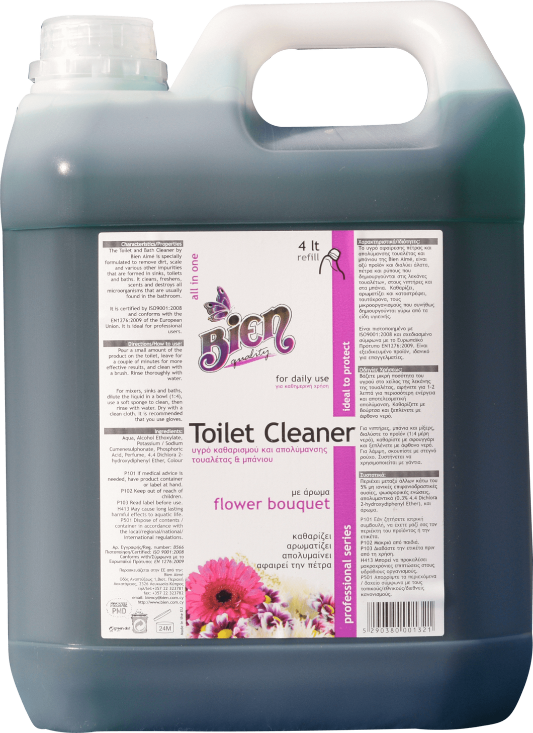Toilet Cleaner | Flower Bouquet 4L