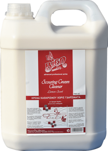 Scouring Cream Cleaner | Lemon Scent 4L