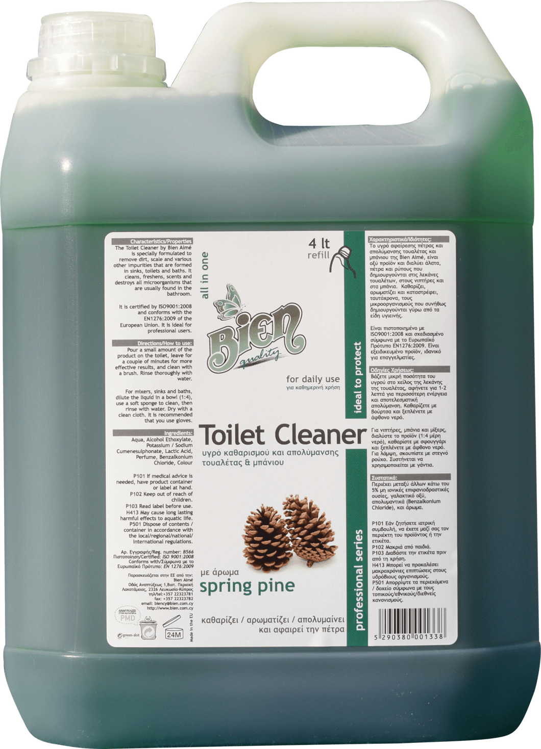 Toilet Cleaner | Spring Pine 4L