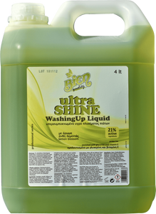 Ultra Shine Washing-Up Liquid | Lemon Blossom 4L