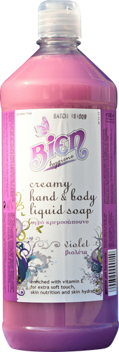 Creamy Hand & Body Liquid Soap | Violet 1.1L